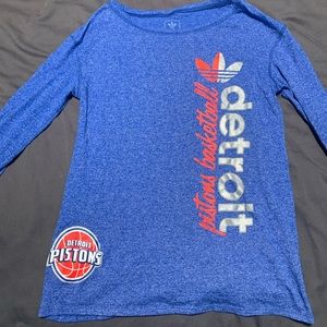 Detroit pistons apparel by adidas